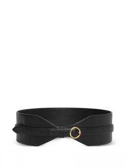 ALAIA - Black Solid Buckle Belt (24)