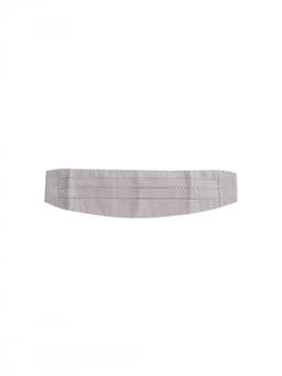 Corneliani - Grey Pleated Belt (32)