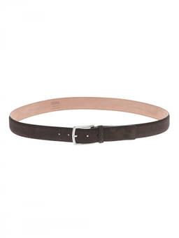 Zegna - Brown Solid Belt (38)