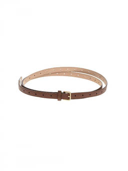 Dolce&Gabbana - Brown Logo Slim Belt (26)