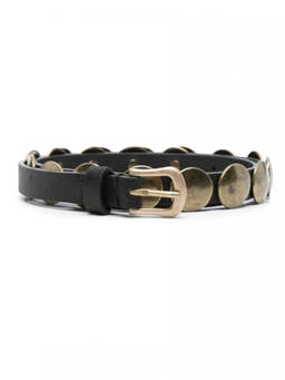 Golden Goose - Black Leather Belt