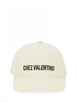 Valentino Garavani - Ivory Logo Baseball Hat