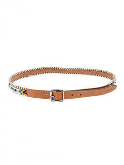 Dsquared2 - Brown Beads Embellished Belt (30)