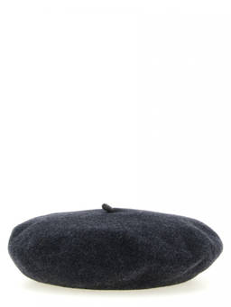 Brunello Cucinelli - Grey Solid Beret Hat