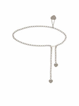 Dsquared2 - Silver Heart Chain Belt