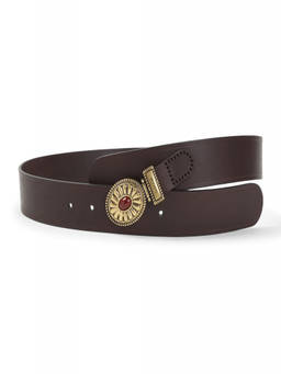 Etro - Brown Collection Solid Formal Belt