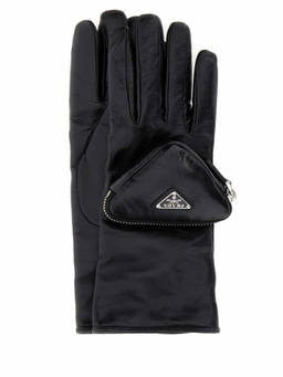 PRADA - Black Pouch Gloves
