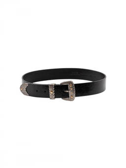 Pinko - Black Logo Buckle Belt
