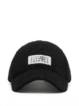 MM6 Maison Margiela - Black Logo Baseball Cap