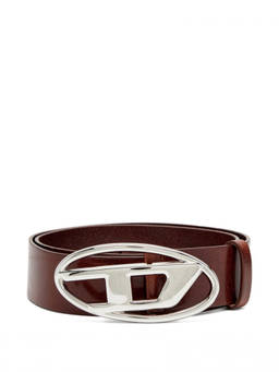 Diesel - Brown Logo Buckle Belt