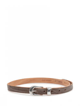 Our Legacy - Grey Brown Cintura Solid Belt (22)