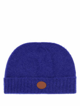 Vivienne Westwood - Royal Blue Fluffy Solid Beanie Cap