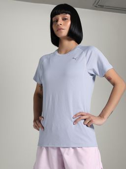 Puma - Blue Velocity Women's Solid Running T-Shirt