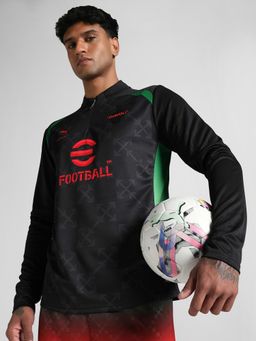 Puma - Black Ac Milan X Off-White Pre-Match Men's T-shirt