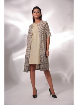 Keva Clothing - Symi Short Dress With Cape