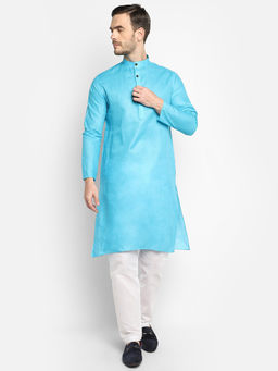 Devoiler - Regular Fit Long Kurta For Men