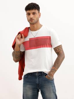 WROGN - Slim Fit Placement Printed T-Shirt