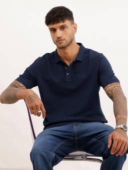 WROGN - Solid Slim Fit Polo T-Shirt