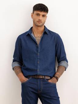 WROGN - Classsic Slim Fit Denim Shirt