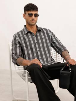 WROGN - Classic Slim Fit Stripes Shirt