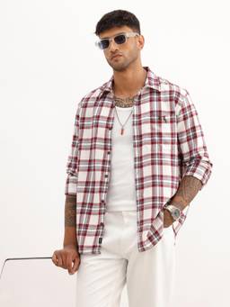 WROGN - Slim Fit Detail Checks Shirt