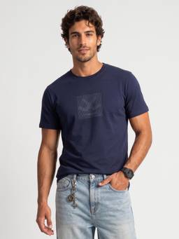 WROGN - Slim Fit Placement Printed T-Shirt