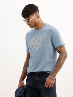 WROGN - Slim Fit Puffer Printed T-Shirt