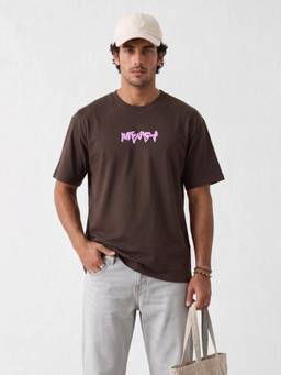 WROGN - Classic Placement Printed T-Shirt