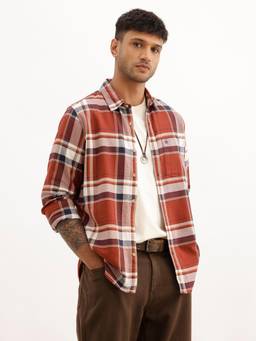 WROGN - Regular Fit Full Sleeve Checks Shirt