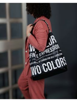 Strutt - Women Black Color Hobo Tote Bag (M)