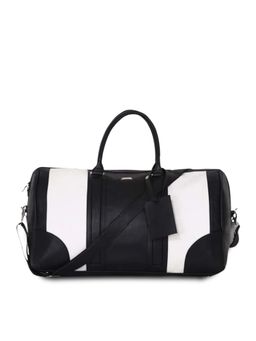 Strutt - Unisex The Dainty Black Duffel Bag with Detachable Strap (M)