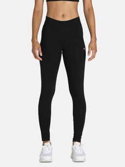Puma - Graphic Tight Women Black Tights