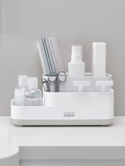 Joseph Joseph - Premium Wall Mounted Toilet Paper Holder with Shelf