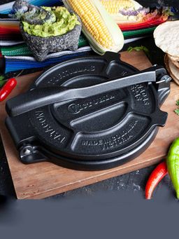 Victoria - 8-Inch Commercial-Grade Cast-Iron Tortilla Press, Made From Super-Durable Hd Iron