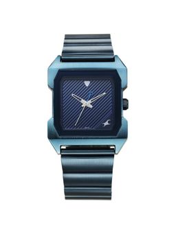 Fastrack - Pulse II Navy Blue Dial Stainless Steel Analog Watch - 1474QM01