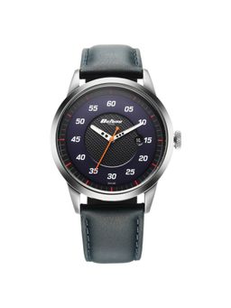 Titan - Octane Phoenix Navy Blue Dial Leather Analog Watch - 1806SL14