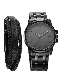 Fastrack - Pulse II Silver Dial Stainless Steel Analog Watch with Bracelet - 3314NM01F