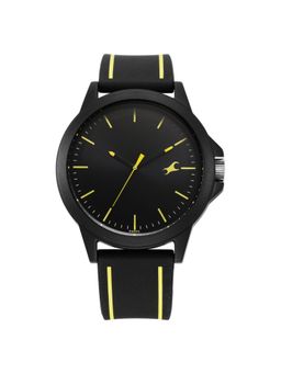 Fastrack - Tees Urbanique Black Dial Silicon Analog Watch - 38024PP83W