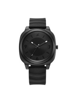 Fastrack - Hype All Black Dial Silicon Analog Watch - 68034PP03W