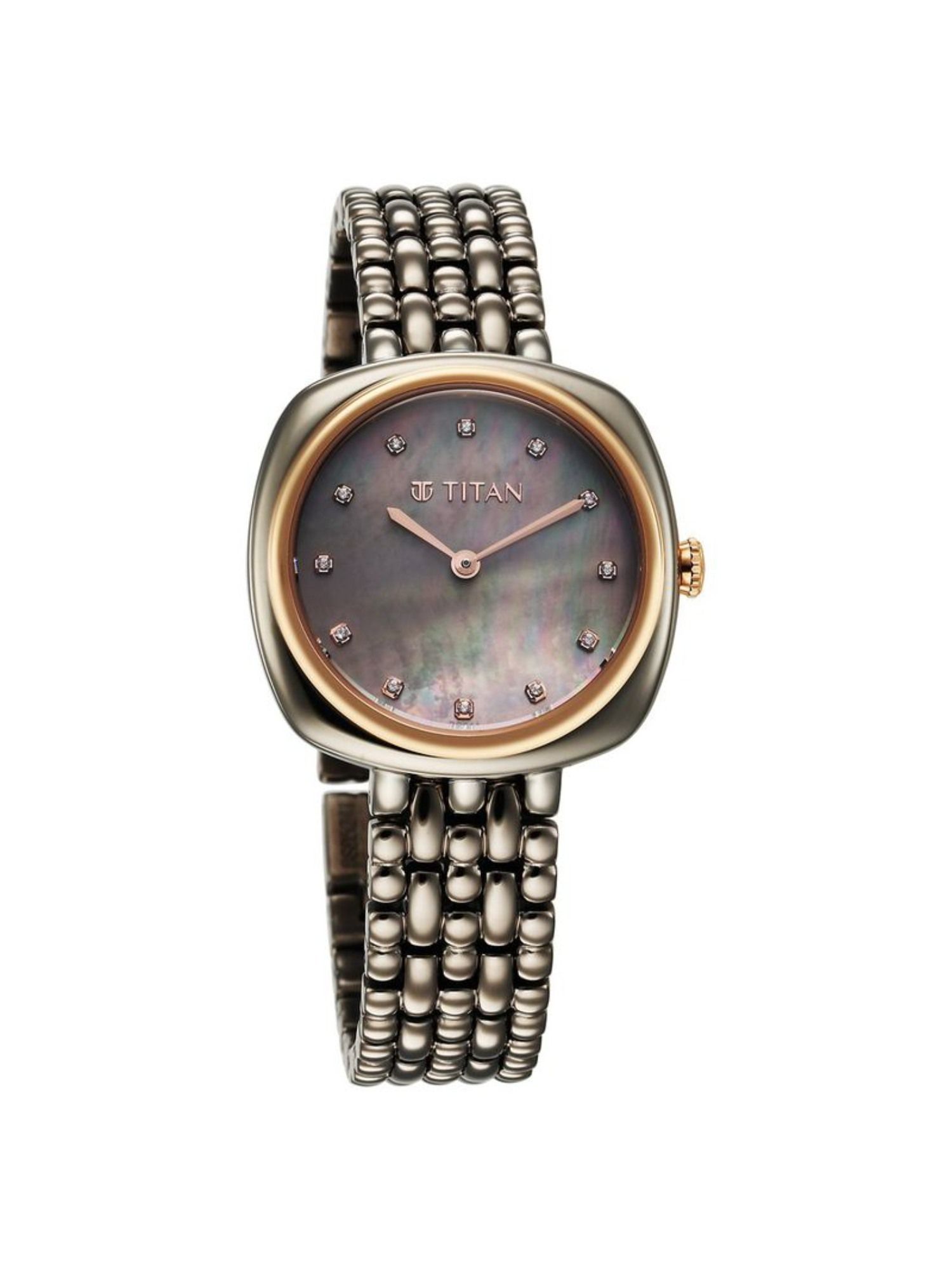 Buy Titan Aura Phase 2 Multi-Color Dial Stainless Steel Analog