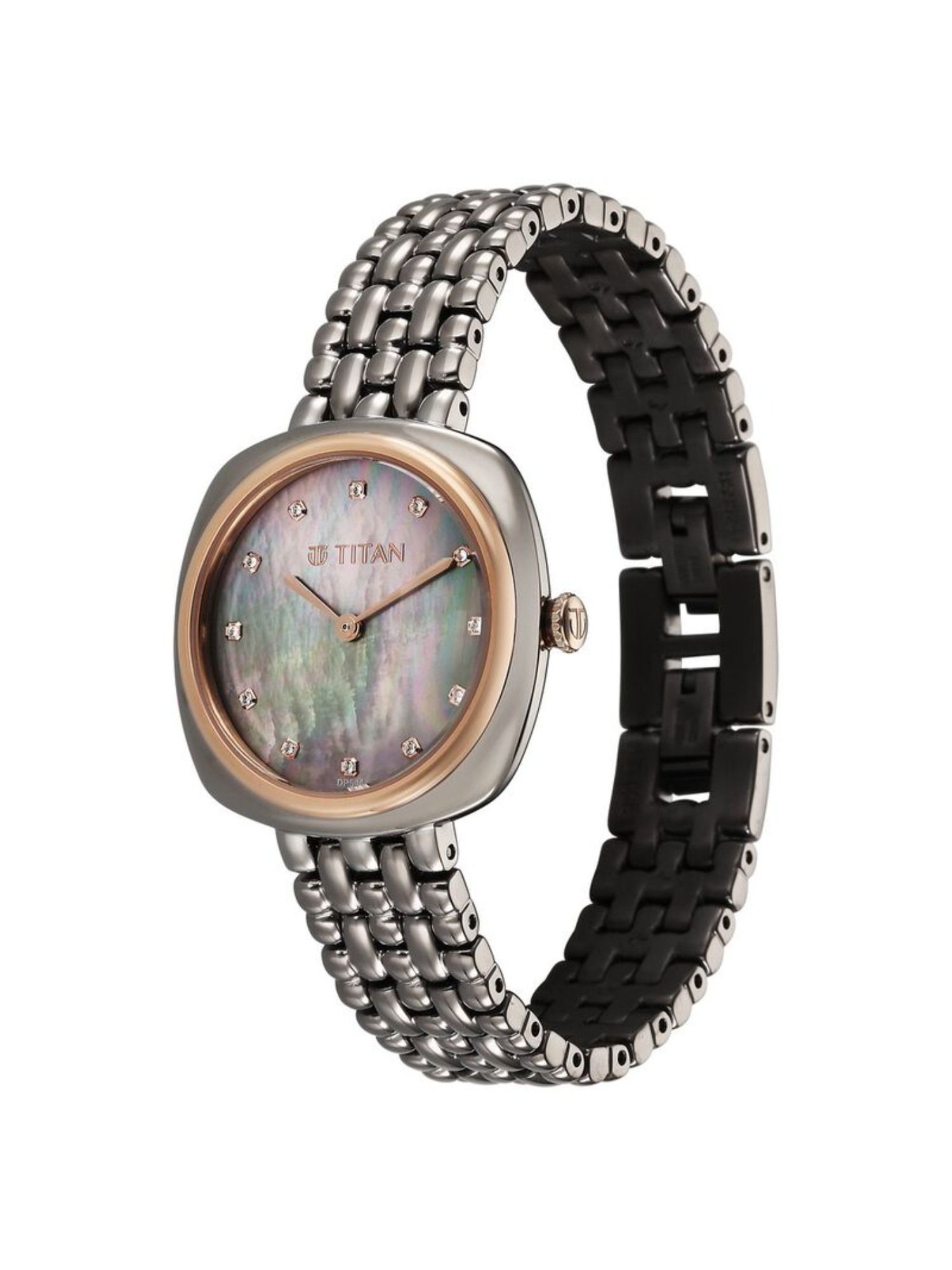 Buy Titan Aura Phase 2 Multi-Color Dial Stainless Steel Analog
