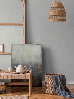 Excel - Wallpaper Circular White Rings With Metallic