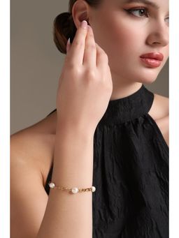 Dusala India - White Everyday Glam Bracelet