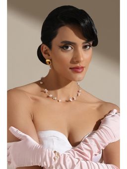 Dusala India - White Pearl Elegance Necklace