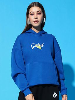 Griffel - So Hot Oversized Royal Blue Sweatshirt
