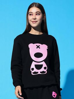 Griffel - Teddy 2.0 Regular Black Sweatshirt
