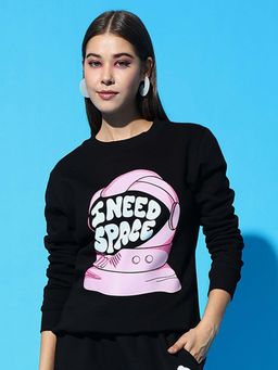 Griffel - Ineed Space Regular Black Sweatshirt
