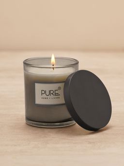 Pure Home + Living - Jasmine Black Jar Candle