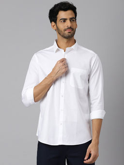 KINGDOM OF WHITE - ROUTINE - Full Sleeves Premium Cotton Shirt