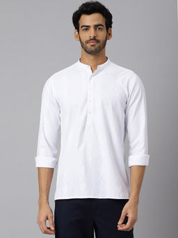 KINGDOM OF WHITE - Causeway Full Sleeves Kurta with cuff styling